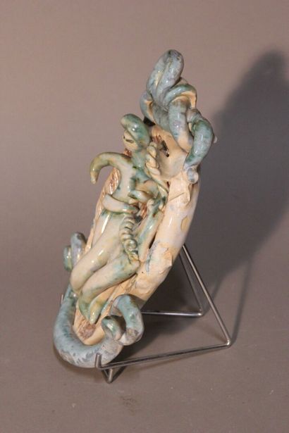 Boleslaw DANIKOWSKI (1928-1979).
Wall sculpture...
