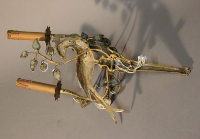 House BAGUES, in the manner of.
Pair of sconces...