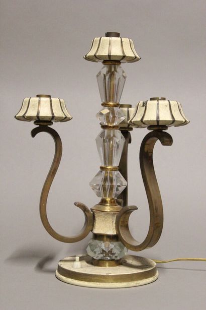 Cristallerie de SEVRES and Maison SABINO.
Girandole...