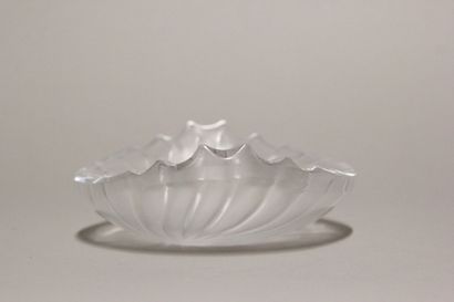 LALIQUE FRANCE
Cup or pocket in crystal model...