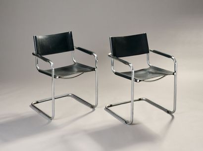 Marcel BREUER (1902-1981), in the taste of.
Pair...