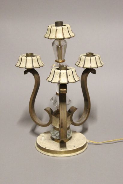 Cristallerie de SEVRES and Maison SABINO.
Girandole...