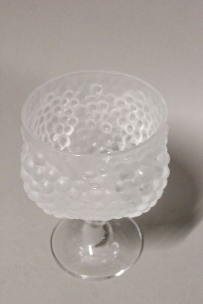 LALIQUE France.
Cup on foot or punch bowl.
Model...