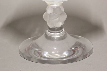 LALIQUE France.
Cup on foot or punch bowl.
Model...