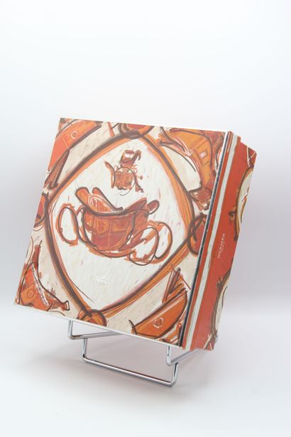 HERMES
Printed cardboard box decorated with...