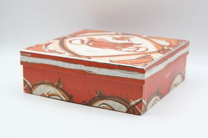 HERMES
Printed cardboard box decorated with...