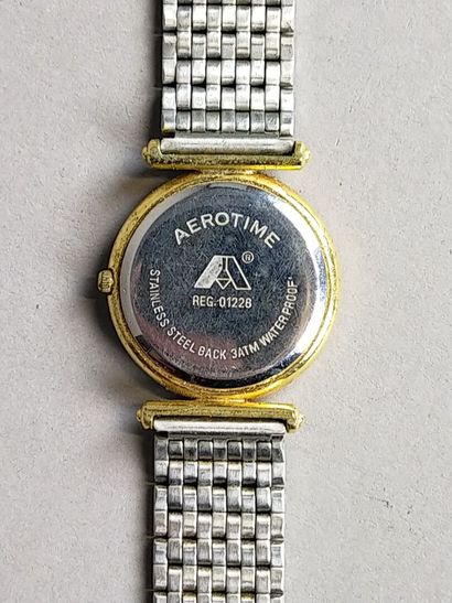 Two fancy watches including:
- Aerotime watch...