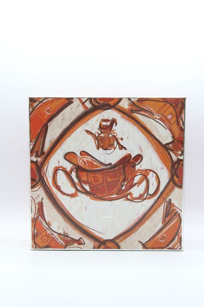 HERMES
Printed cardboard box decorated with...
