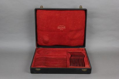 CHRISTOFLE / Pavillon de Hanovre 
Coffret...