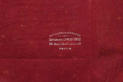 CHRISTOFLE / Pavillon de Hanovre 
Coffret...