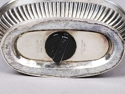 RONSON.
Briquet de table en métal de forme...
