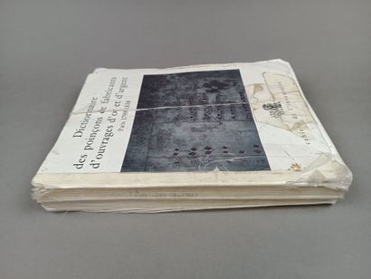 Dictionnaire des poinçons de fabricants d'ouvrages...