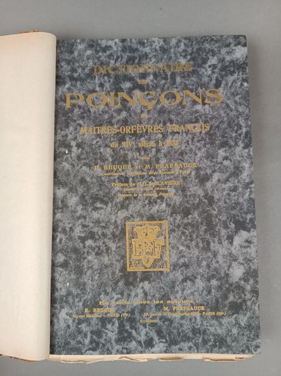 Dictionnaire des Poinçons ( Maîtres Orfèvres...