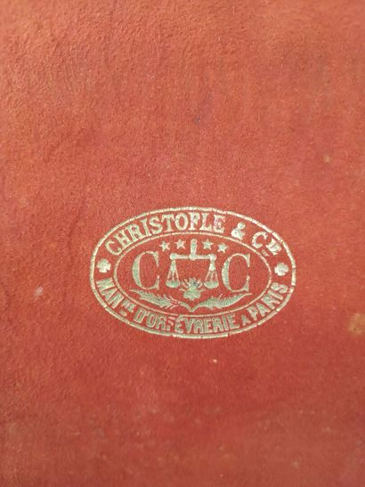Coffret de ménagère de CHRISTOFLE d'époque...