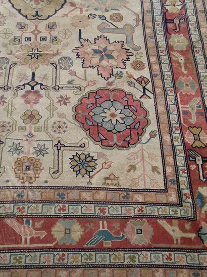 Tapis Ghiordhès (chaine et trame en coton,...