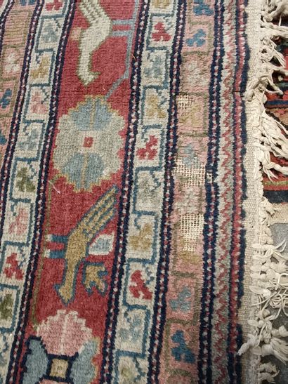 Tapis Ghiordhès (chaine et trame en coton,...