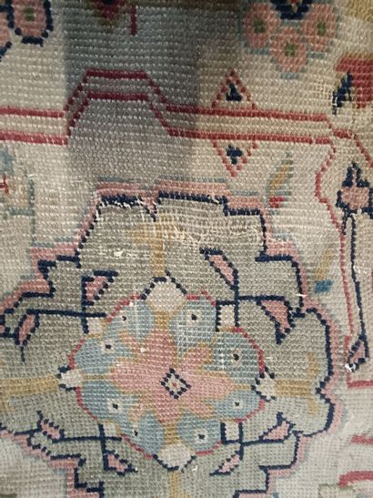 Tapis Ghiordhès (chaine et trame en coton,...