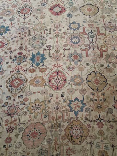 Tapis Ghiordhès (chaine et trame en coton,...