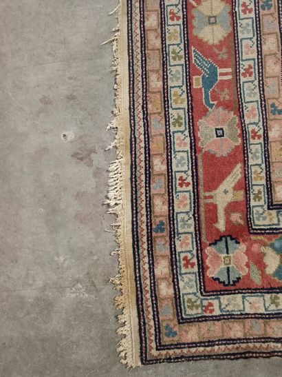 Tapis Ghiordhès (chaine et trame en coton,...