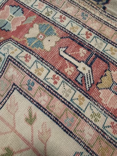 Tapis Ghiordhès (chaine et trame en coton,...