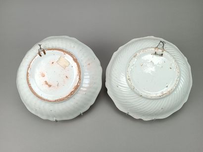 NEVERS or Central France
Two large polychrome...