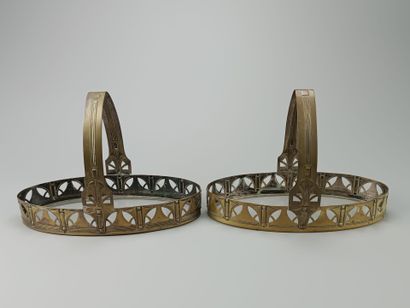 WMF
Pair of baskets forming a planter in...