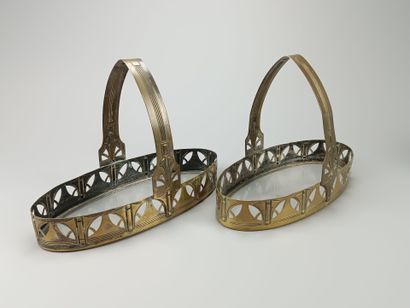 WMF
Pair of baskets forming a planter in...