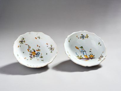NEVERS or Central France
Two large polychrome...
