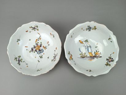 NEVERS or Central France
Two large polychrome...