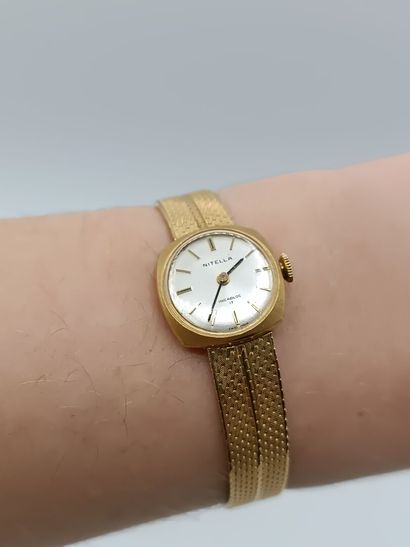 NITELLA incabloc 17 jewels. Swiss made.
Montre...