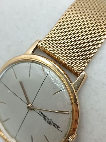 JAEGER LE COULTRE, Suisse. 
Montre bracelet...