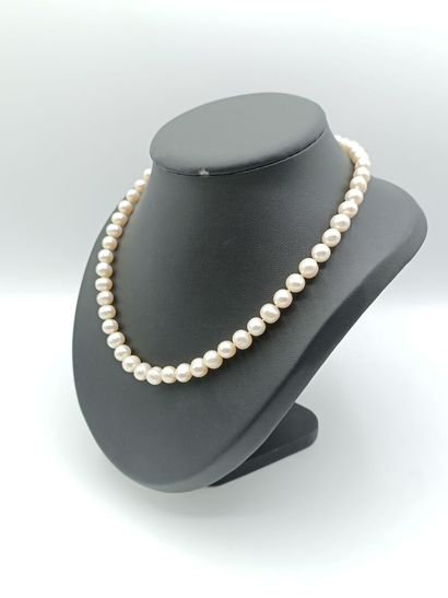 Collier princesse simple orné de perles de...