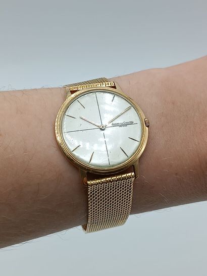 JAEGER LE COULTRE, Suisse. 
Montre bracelet...