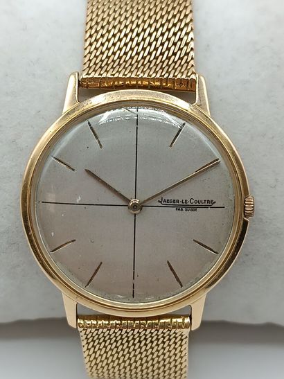 JAEGER LE COULTRE, Suisse. 
Montre bracelet...