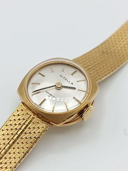 NITELLA incabloc 17 jewels. Swiss made.
Montre...