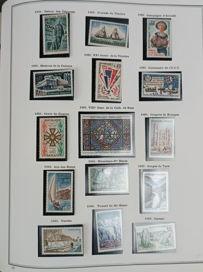 FRANCE.
Collection de timbres neufs et oblitérés,...