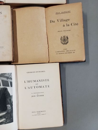 Lot de 4 ouvrages:
-Marquet, du village à...