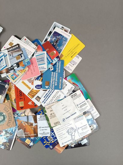 Lot de cartes à puces téléphoniques