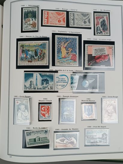 FRANCE.
Collection de timbres neufs et oblitérés,...