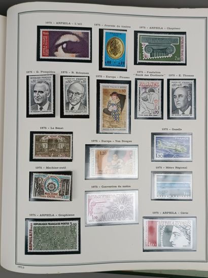 FRANCE.
Collection de timbres neufs et oblitérés,...