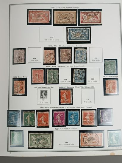 FRANCE.
Collection de timbres neufs et oblitérés,...