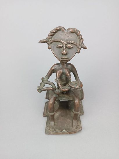 ART AFRICAIN
Lot de 10 pièces en métal ou...