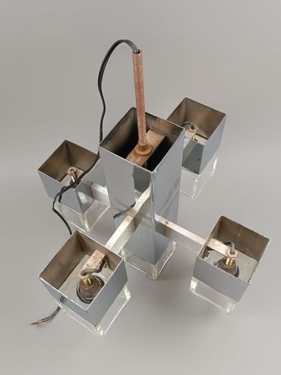 Gaetano SCIOLARI (1927-1994), 
Lustre modèle...