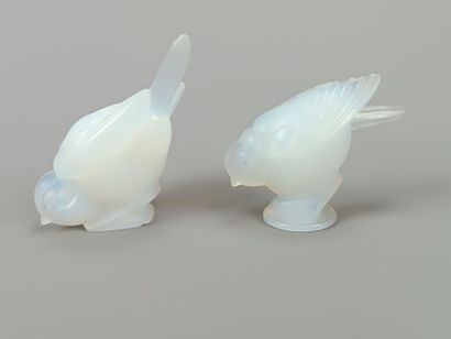 SABINO, France, 
Suite de cinq oiseaux en...