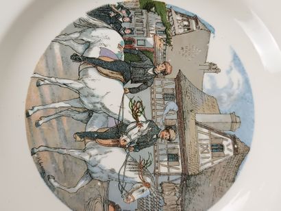 SARREGUEMINES, France.
Partie de service...