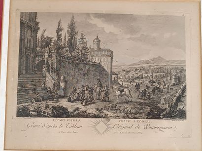 Philips WOUWERMAN (1619-1668), d'après,
