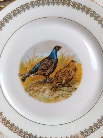 LIMOGES.
Service de table sur le thème de...