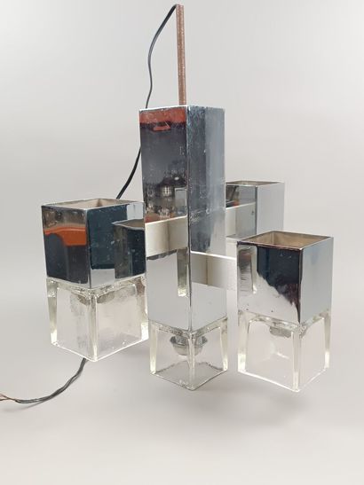 Gaetano SCIOLARI (1927-1994), 
Lustre modèle...
