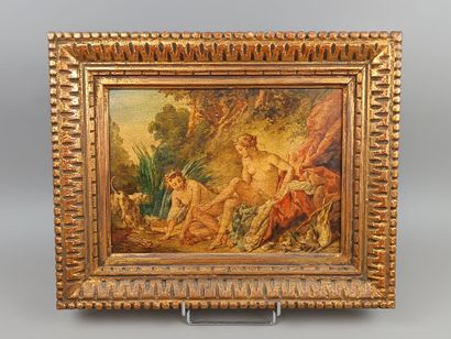 Ecole du XIXè siècle, D'après François Boucher...