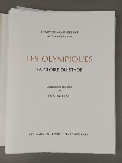 (MONTHERLAN) Henry de.
